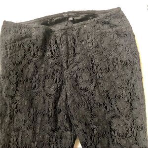 For Joseph black lace pants . Size 25